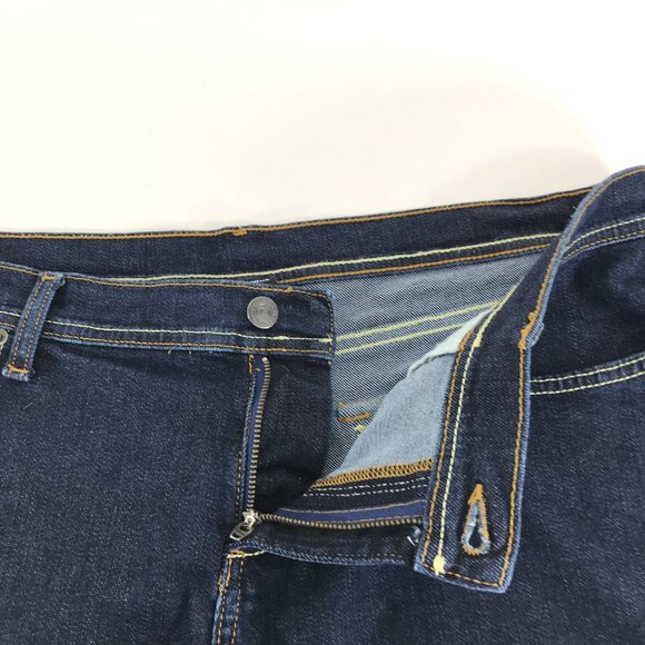 Patagonia Denim Shortie Short Women's Size 32 Dark Wash Stretch Casual Summer - Picture 2 of 8